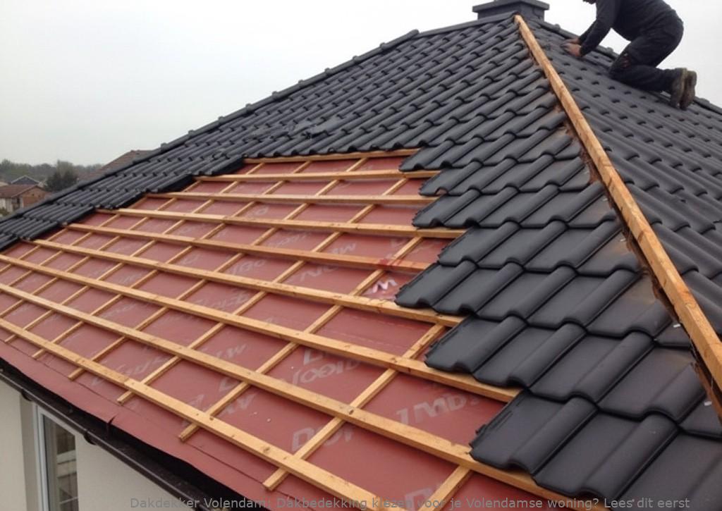 Dakbedekking Woning Volendam