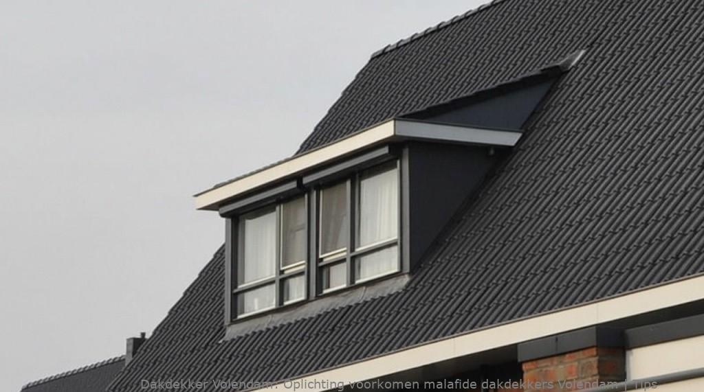 Oplichting Voorkomen Malafide Dakdekkers Volendam